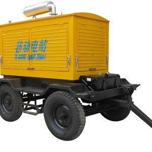 移動200KW柴油發(fā)電機組